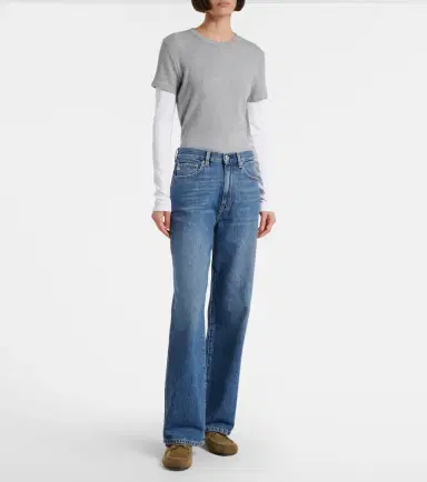 AG Jeans Kora high-rise wide-leg jeans | Thumbnail 7