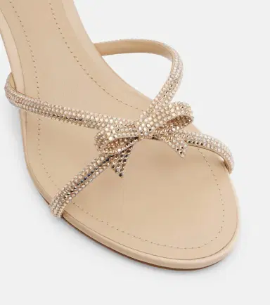 René Caovilla Bow-detail crystal-embellished sandals | Thumbnail 4