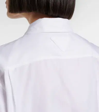 Prada Cotton poplin shirt | Thumbnail 6 Prada Cotton poplin shirt | Thumbnail 6