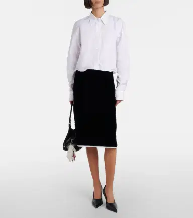 Prada Cotton poplin shirt | Thumbnail 7 Prada Cotton poplin shirt | Thumbnail 7