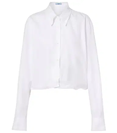 Prada Cotton poplin shirt | Thumbnail 1 Prada Cotton poplin shirt | Thumbnail 1