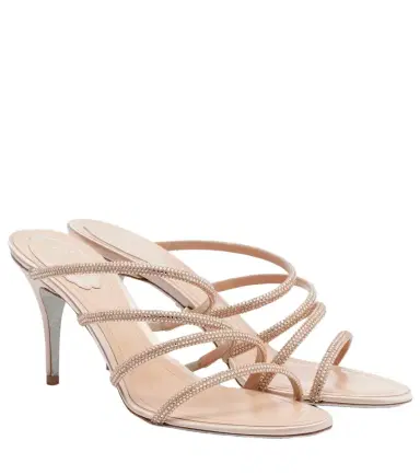 René Caovilla Crystal-embellished sandals | Thumbnail 1 René Caovilla Crystal-embellished sandals | Thumbnail 1