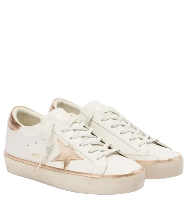 Golden Goose Hi Star leather sneakers
