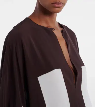 ADRIANA DEGREAS Striped kaftan | Thumbnail 2