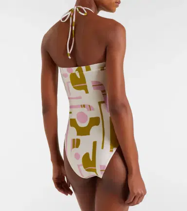 ADRIANA DEGREAS Balearic halterneck swimsuit | Thumbnail 3 ADRIANA DEGREAS Balearic halterneck swimsuit | Thumbnail 3