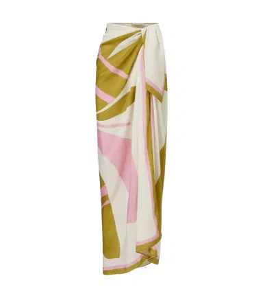 ADRIANA DEGREAS Balearic printed beach cover-up | Thumbnail 1