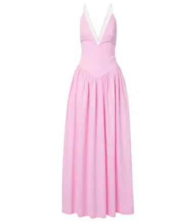 ADRIANA DEGREAS Open-back cotton maxi dress | Thumbnail 1 ADRIANA DEGREAS Open-back cotton maxi dress | Thumbnail 1