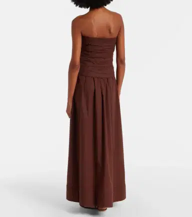 ADRIANA DEGREAS Pleated cotton maxi skirt | Thumbnail 2 ADRIANA DEGREAS Pleated cotton maxi skirt | Thumbnail 2