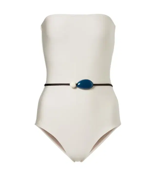 Adriana Degreas Belted embellished swimsuit