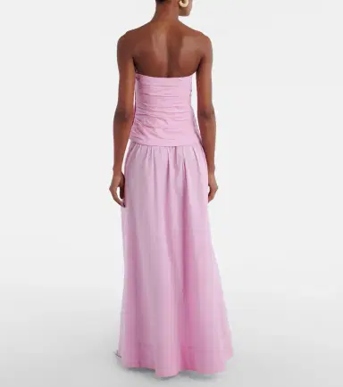 ADRIANA DEGREAS Opulence draped cotton corset | Thumbnail 5 ADRIANA DEGREAS Opulence draped cotton corset | Thumbnail 5