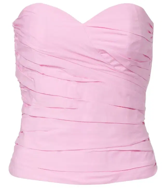 ADRIANA DEGREAS Opulence draped cotton corset