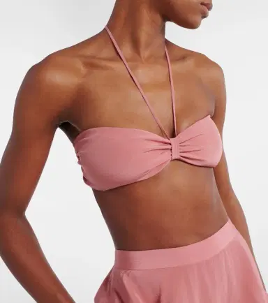 ADRIANA DEGREAS Halterneck top | Thumbnail 2