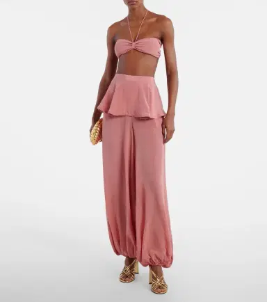 ADRIANA DEGREAS Halterneck top | Thumbnail 3
