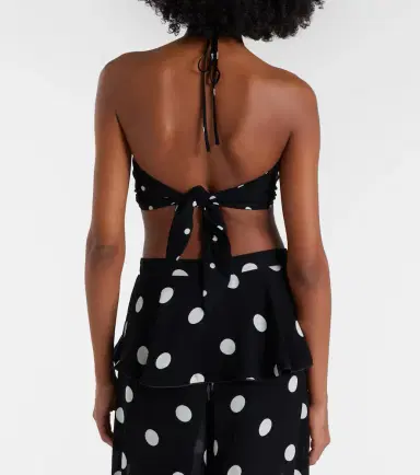 ADRIANA DEGREAS Polka-dot bandeau bikini top | Thumbnail 2 ADRIANA DEGREAS Polka-dot bandeau bikini top | Thumbnail 2