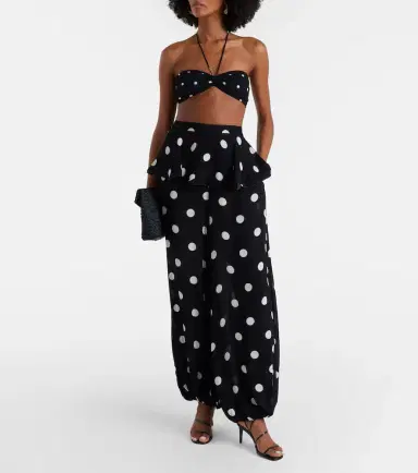 ADRIANA DEGREAS Polka-dot bandeau bikini top | Thumbnail 3 ADRIANA DEGREAS Polka-dot bandeau bikini top | Thumbnail 3