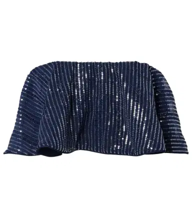 ADRIANA DEGREAS Sequined cropped top | Thumbnail 1
