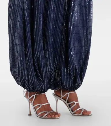 ADRIANA DEGREAS Sequined wide-leg pants | Thumbnail 6 ADRIANA DEGREAS Sequined wide-leg pants | Thumbnail 6