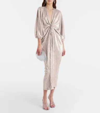 Adriana Degreas Gathered kaftan | Thumbnail 3