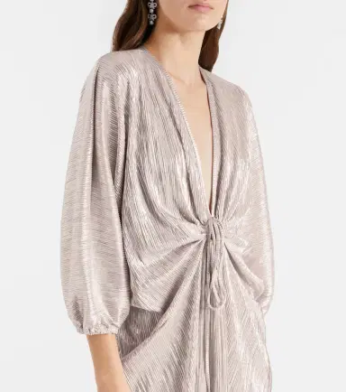 Adriana Degreas Gathered kaftan | Thumbnail 4
