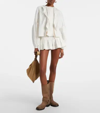 Golden Goose Biker suede mid-calf boots | Thumbnail 6