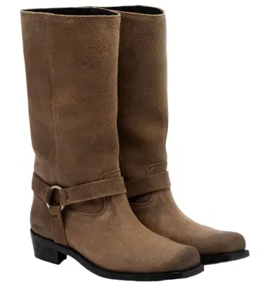 Golden Goose Biker suede mid-calf boots | Thumbnail 1