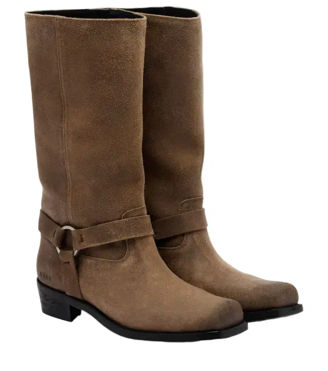 Golden Goose Biker suede mid-calf boots
