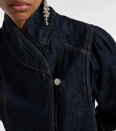 Isabel Marant Dolie denim jacket | Thumbnail 4 Isabel Marant Dolie denim jacket | Thumbnail 4