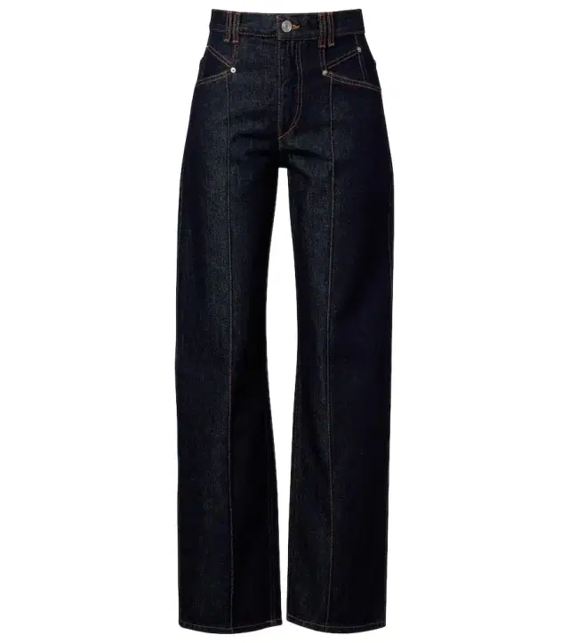 Drolane high-rise straight jeans