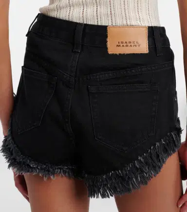 Isabel Marant Eneidala faded denim shorts | Thumbnail 2 Isabel Marant Eneidala faded denim shorts | Thumbnail 2