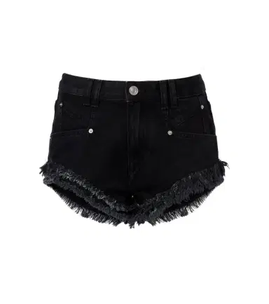 Isabel Marant Eneidala faded denim shorts | Thumbnail 1 Isabel Marant Eneidala faded denim shorts | Thumbnail 1