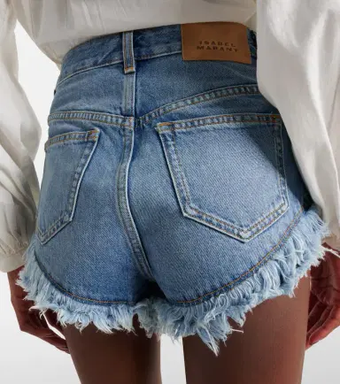 Isabel Marant Eneidala high-rise denim shorts | Thumbnail 5 Isabel Marant Eneidala high-rise denim shorts | Thumbnail 5