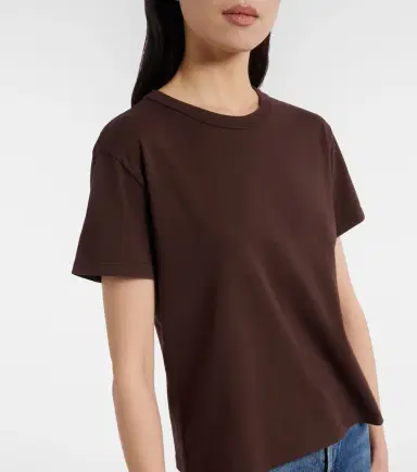 Velvet Leigh cotton jersey T-shirt | Thumbnail 4