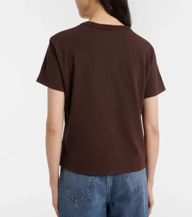 Velvet Leigh cotton jersey T-shirt | Thumbnail 5
