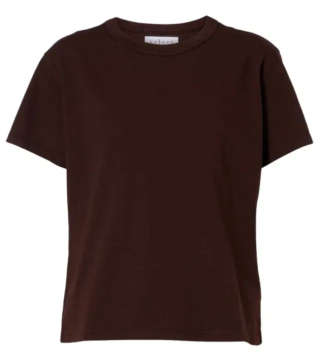 Velvet Leigh cotton jersey T-shirt