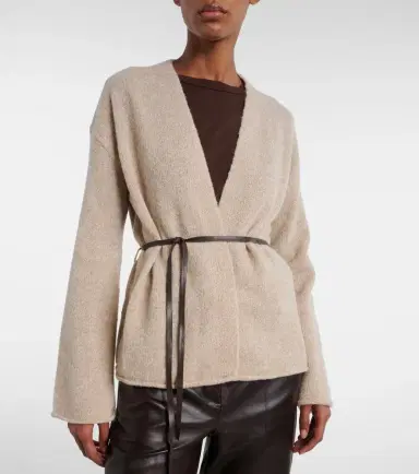 Velvet Alina wool-blend cardigan | Thumbnail 4