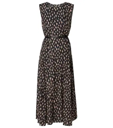Velvet Kaitlyn beaded cotton-blend midi dress | Thumbnail 1