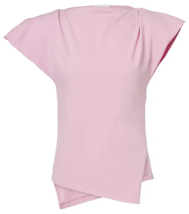 Sebani asymmetric cotton jersey top