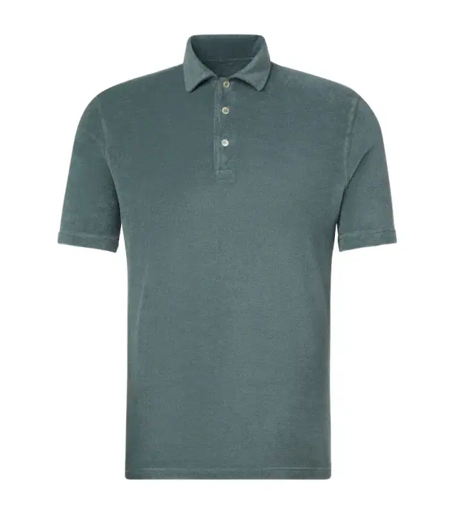 Mondial cotton terry polo shirt