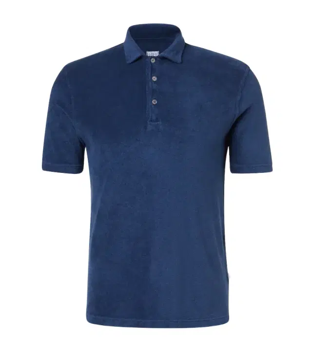 Mondial cotton terry polo shirt