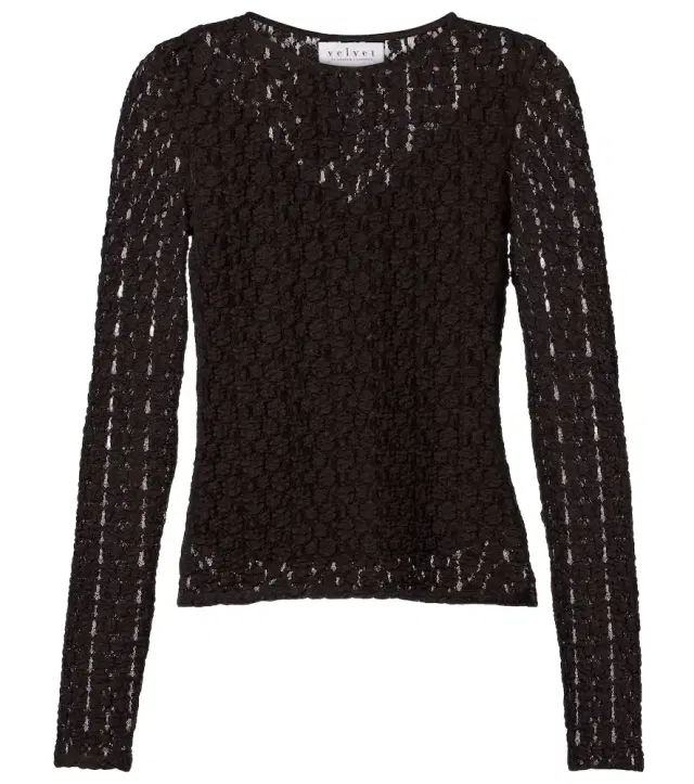 Velvet Tori lace top