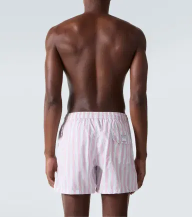Fedeli Madeira striped swim trunks | Thumbnail 3 Fedeli Madeira striped swim trunks | Thumbnail 3