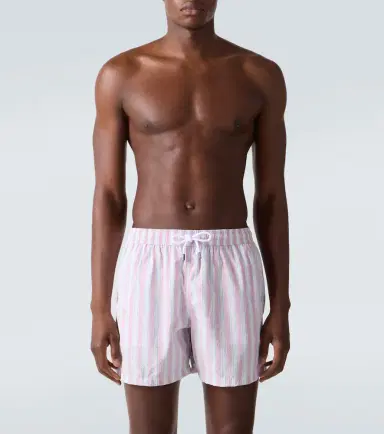Fedeli Madeira striped swim trunks | Thumbnail 4 Fedeli Madeira striped swim trunks | Thumbnail 4