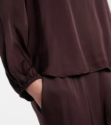 Velvet Lyla satin blouse | Thumbnail 2