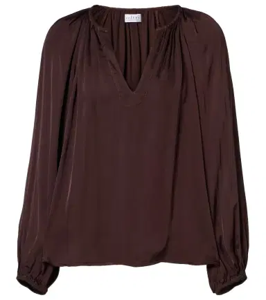 Velvet Lyla satin blouse | Thumbnail 1
