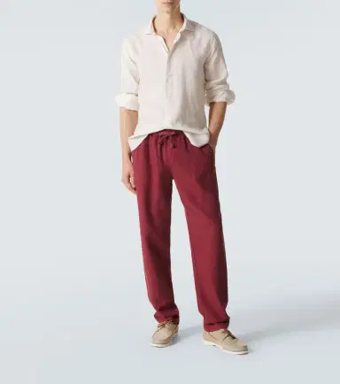 FEDELI Nick linen shirt | Thumbnail 4
