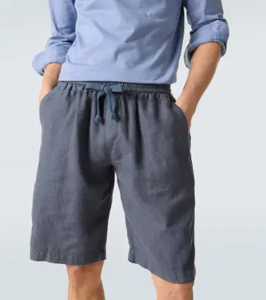 Fedeli Vico linen Bermuda shorts | Thumbnail 3