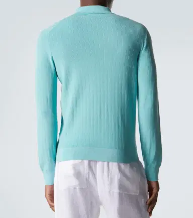 Fedeli Matheus ribbed-knit cotton cardigan | Thumbnail 5