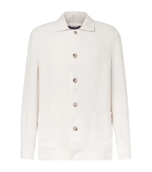 Fedeli Oxford linen jacket