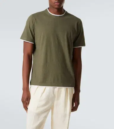Fedeli Cotton jersey T-shirt | Thumbnail 5