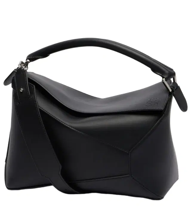 Puzzle Edge Medium leather top-handle bag